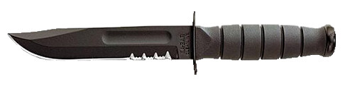 Ka-bar Short, Kabar 1257    Short Fight/utlty Ser      5.25  Blk