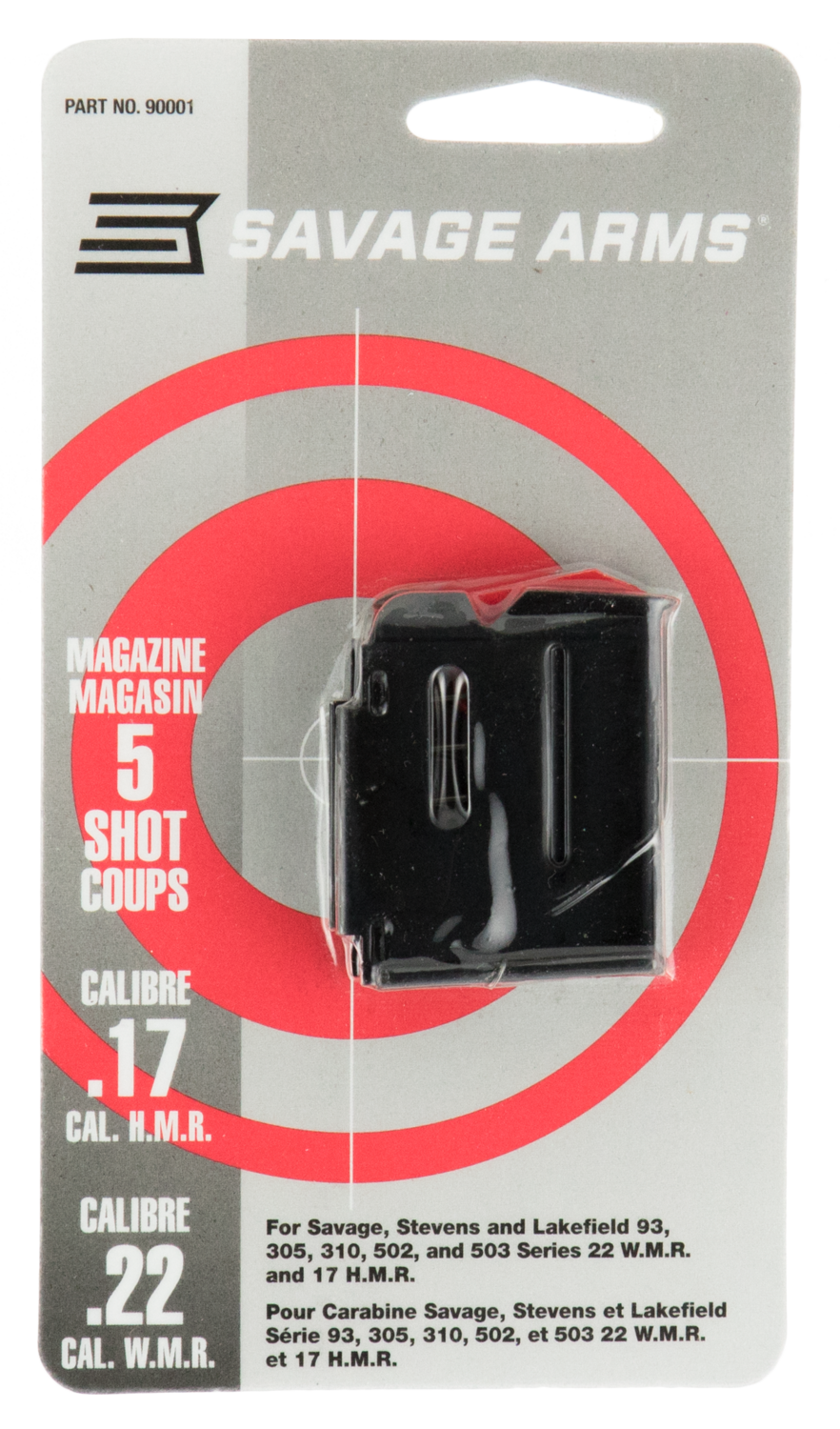 Savage 93 Series, Sav 90001 Mag 22m/17hmr 5rd 93ser