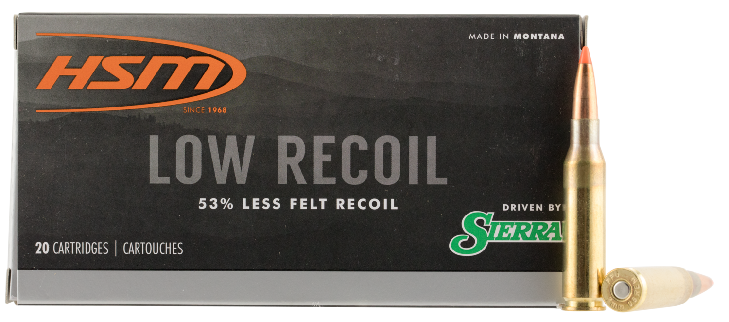 Hsm Low Recoil, Hsm 7mm0810n     7mm08   140 Lr              20/25