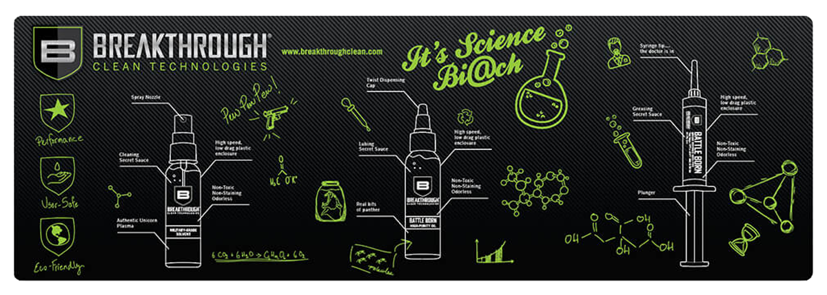 Breakthrough Clean Rifle, Brkthru Bt-rgm-r          Rifle  Gun Mat