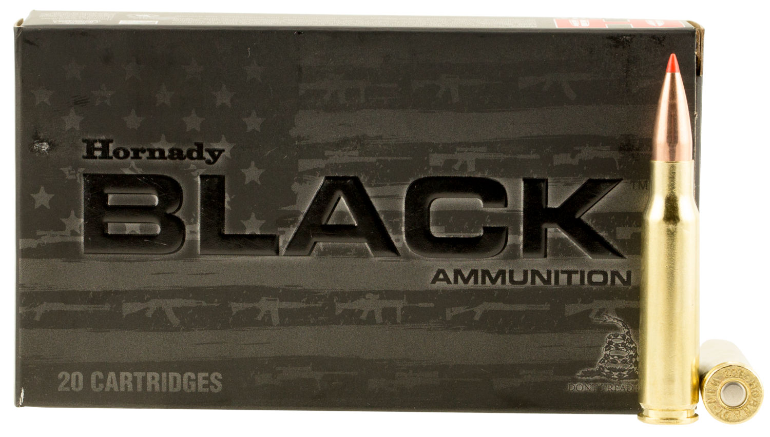Hornady Black, Horn 80971  Black     308     168 Amax       20/10