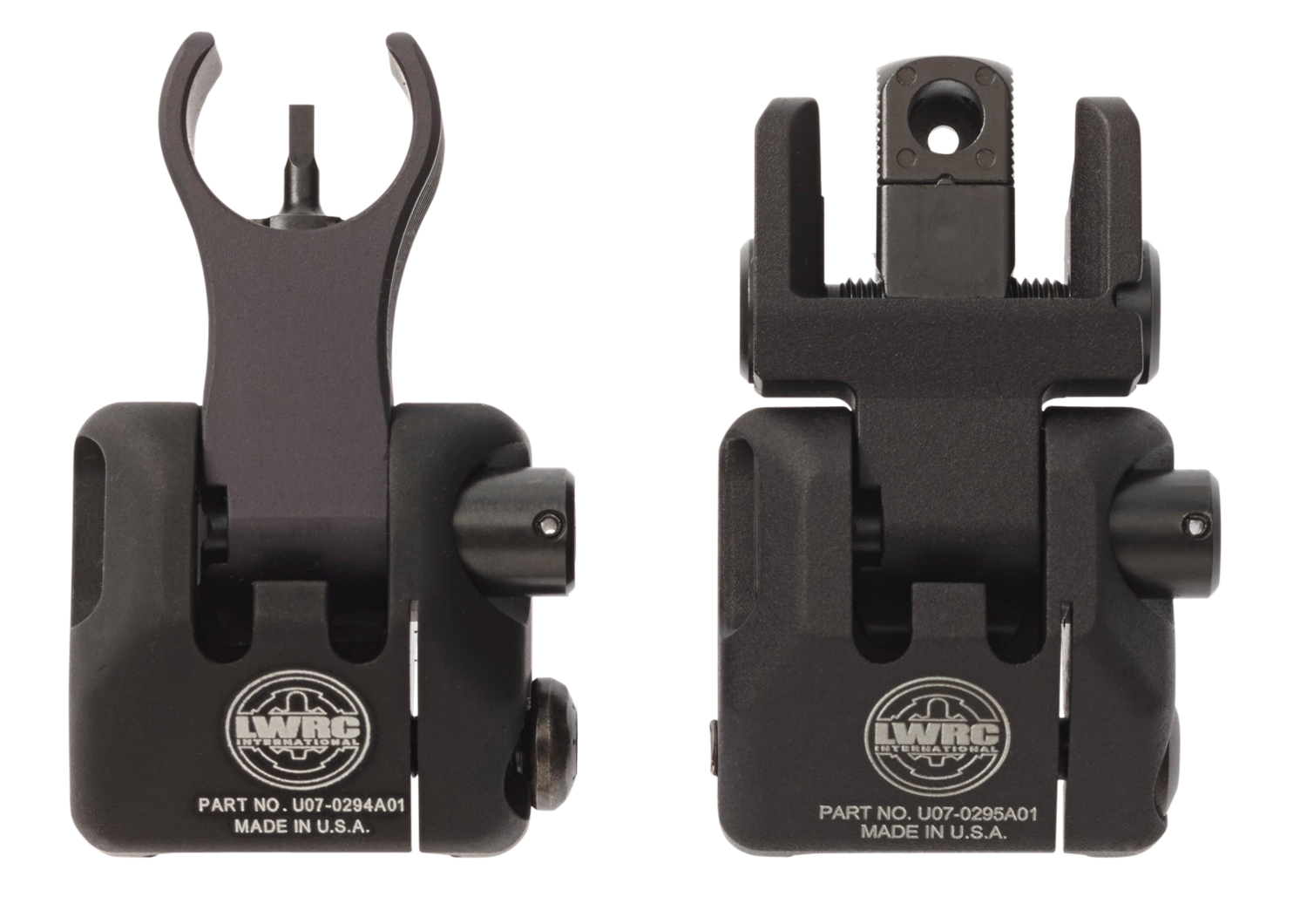 Lwrc Skirmish Back Up Iron Sights Set, Lwrci 200-0065a01 Skirmish Buis Set