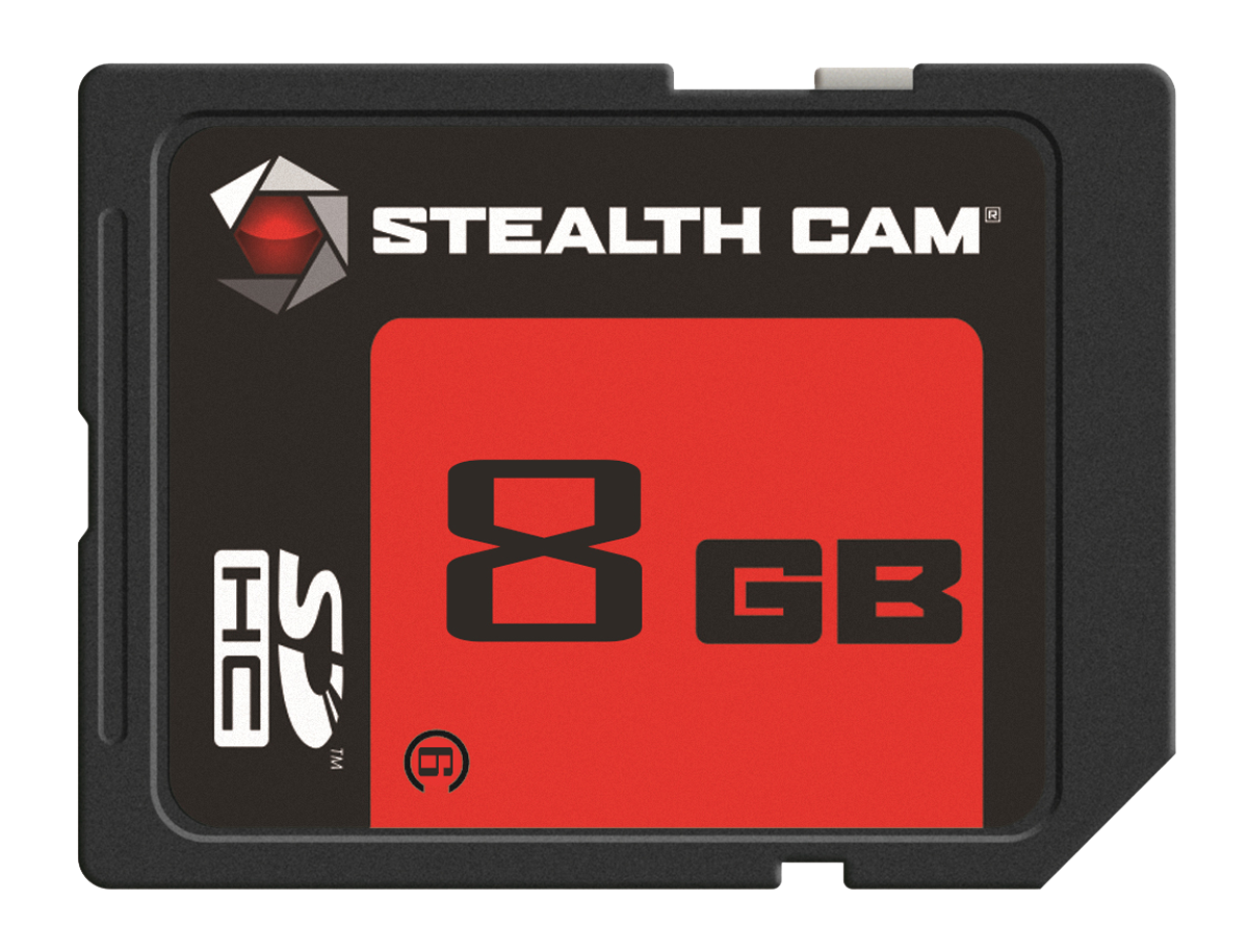 Stealth Cam Sd Memory Card, Steal Stc-8gb          8gb Sd Card