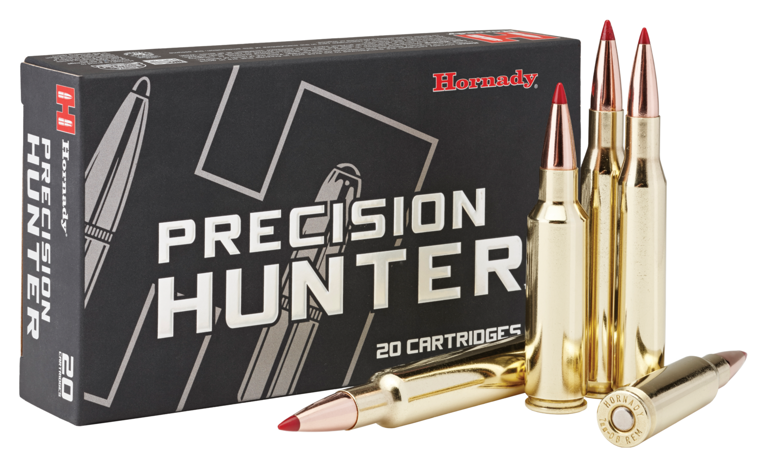Hornady Precision Hunter, Horn 80536  Prcsn Hunt 270 Win   145 Eld-x   20/10