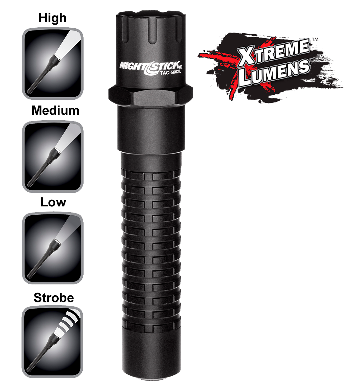 Nightstick Tac-560xl, Nstick Tac560xl     Rec Poly Light Xl Mf       Blk