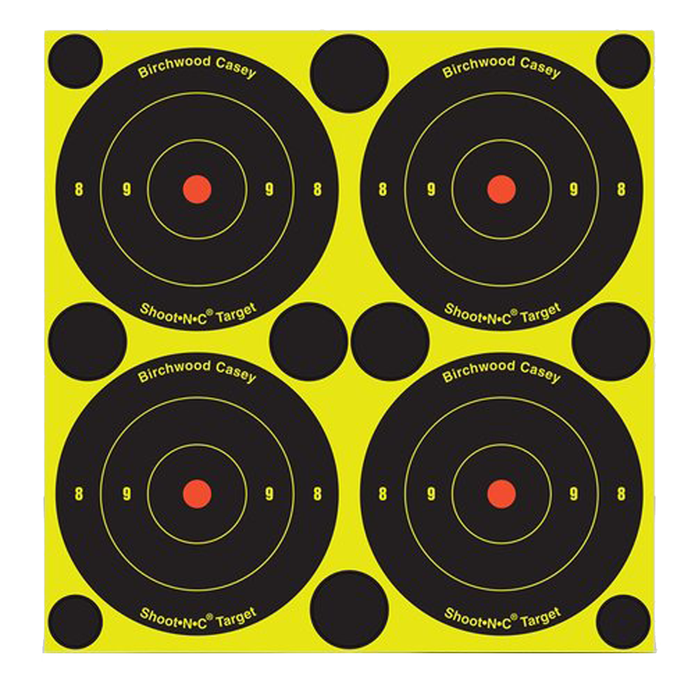 Birchwood Casey Shoot-n-c, Bir 34315          Shoot-n-c 3"  Bullseye     48pk