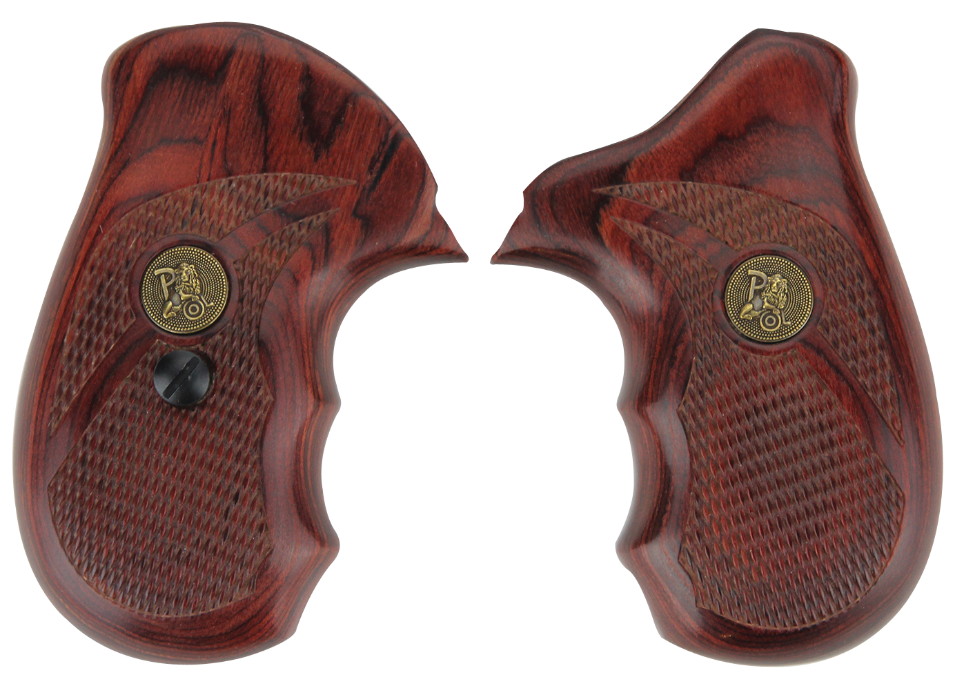 Pachmayr Renegade, Pac 63080 Tau85  Grips Rosewood Checker