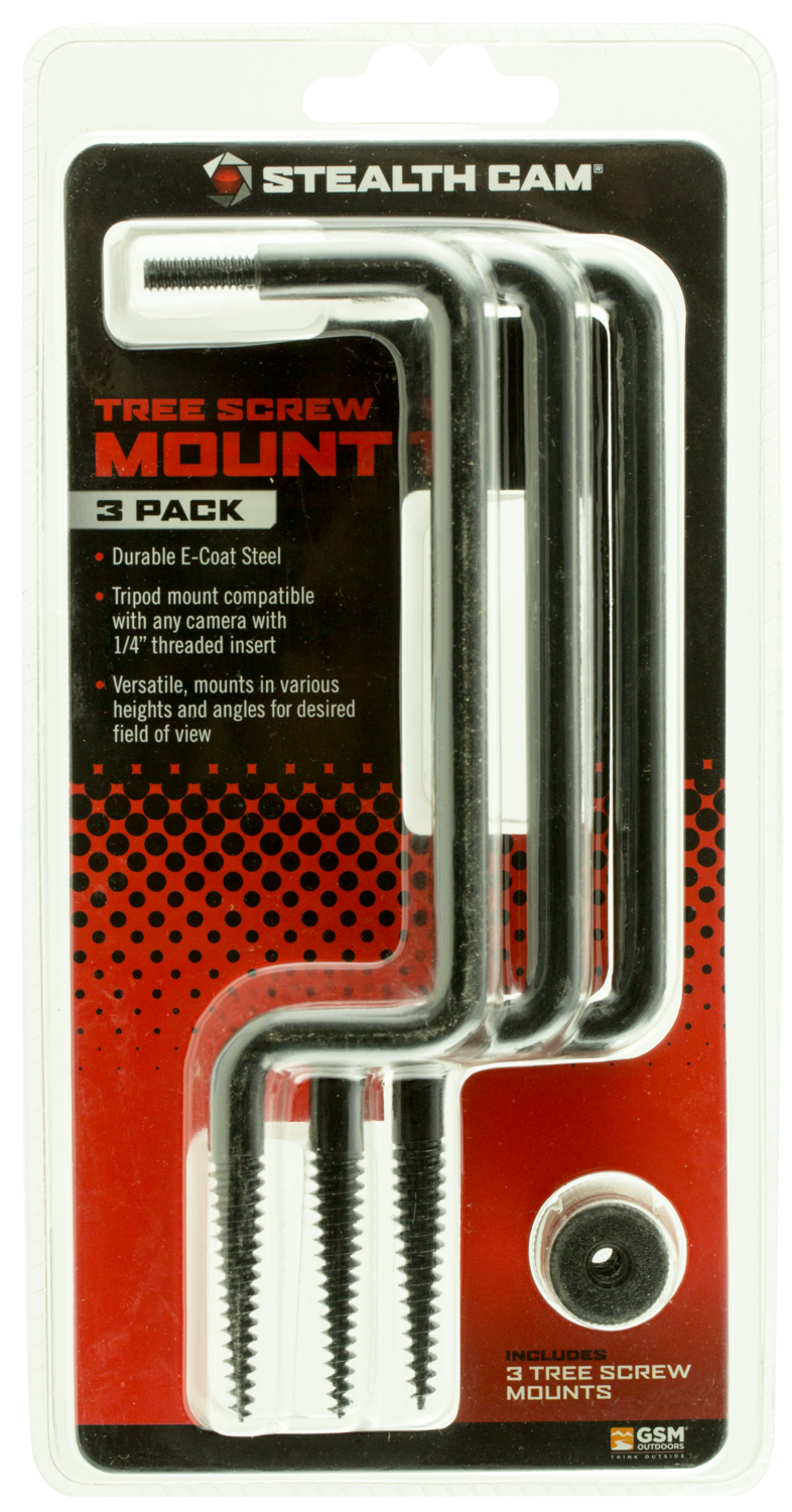 Stealth Cam Tree Screw Mounts, Steal Stc-ts-3pk       Tree Screw Cam Mount