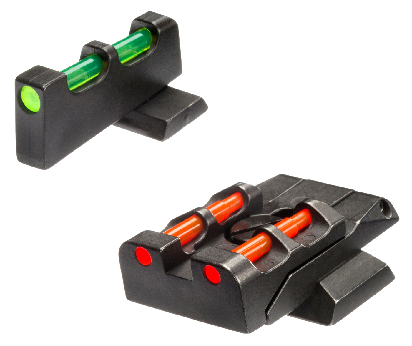 Hiviz S&w M&p Adjustable Sight Set, Hiviz Swmpe21  M&p Frt & Rear Sgt Grbw