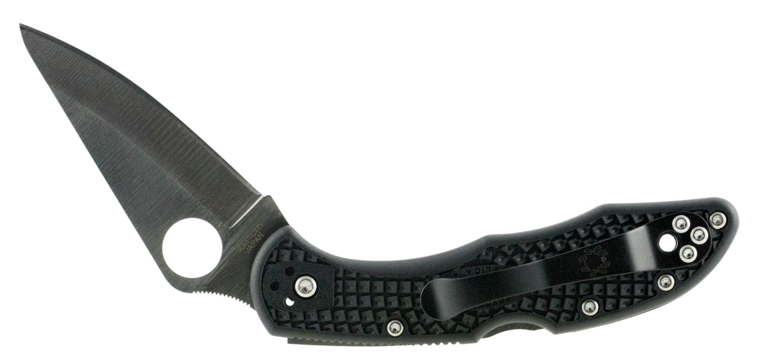 Spyderco Delica 4, Spy C11pbk      Delica 4  Pln   Dp      2.88   Blk