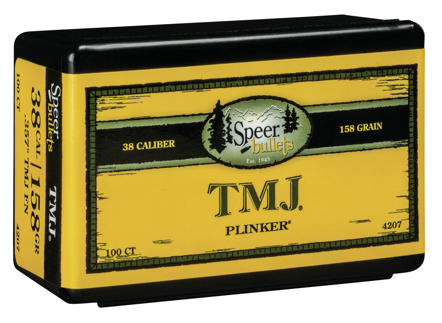 Speer Ammo Tmj, Speer 4207      Bull .357 158 Tmj            100/5