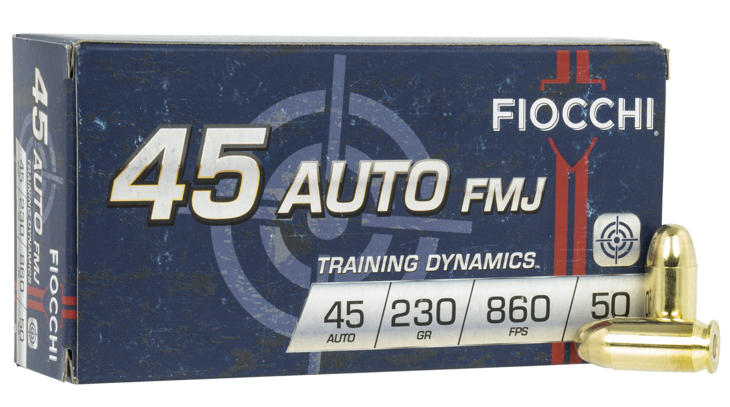Fiocchi Range Dynamics, Fio 45a500    45a        230 Fmj             50/10