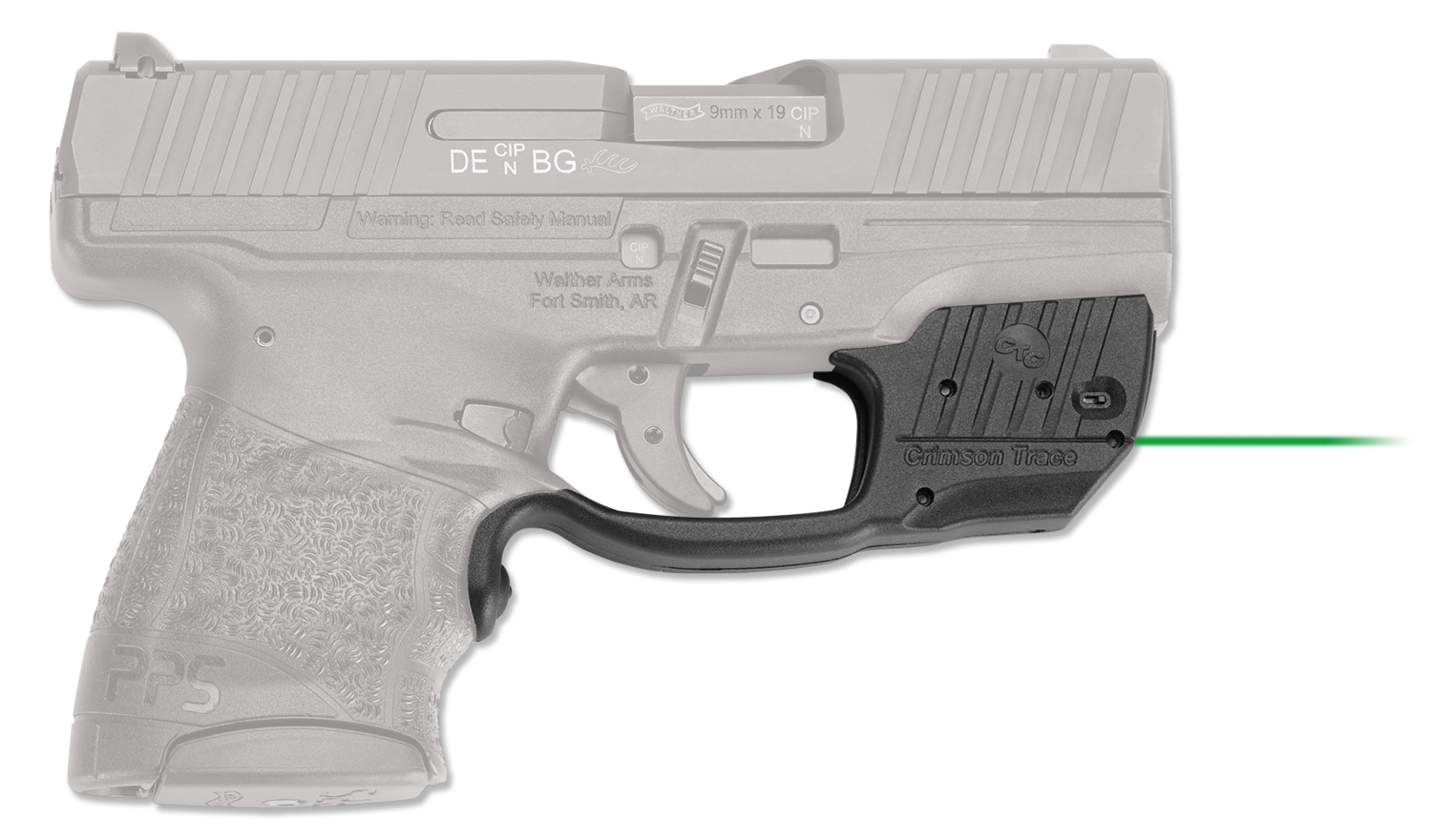 Crimson Trace Laserguard, Crim Lg482g     Laserguard Pps M2 Grn
