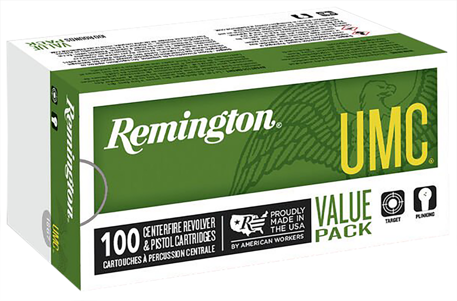 Remington Ammunition Umc, Rem R23974 L380a1b  Umc 380 Vp       88jhp   100/6