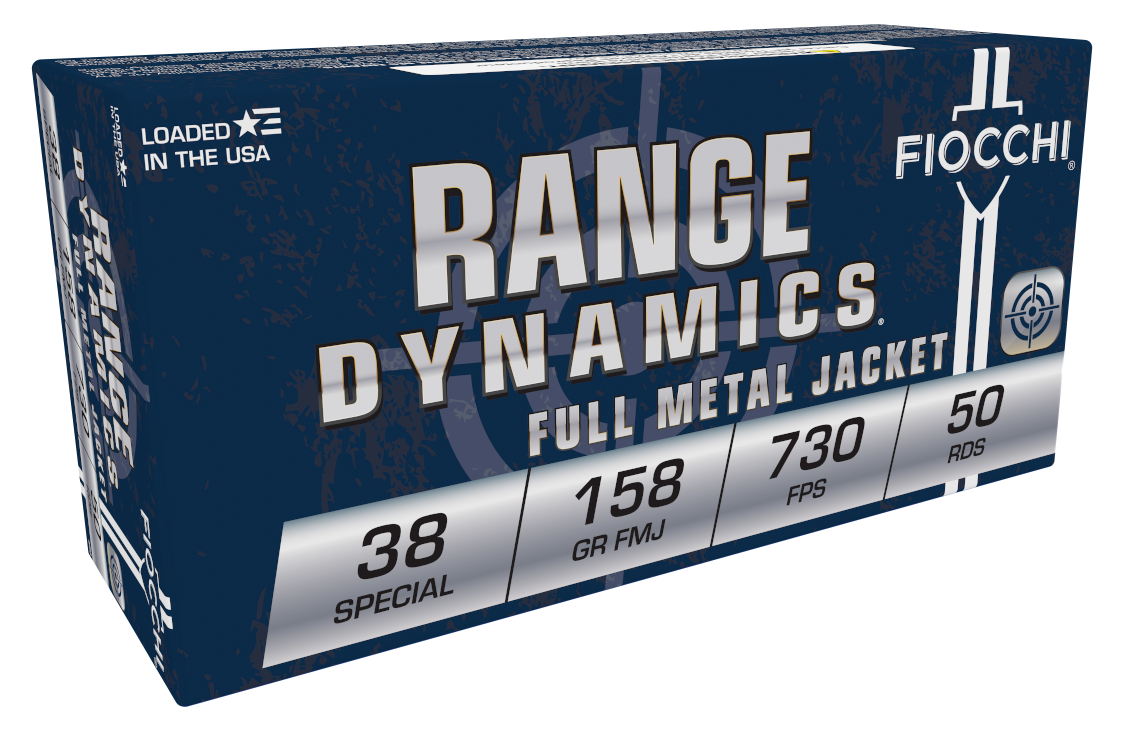 Fiocchi Range Dynamics, Fio 38g       38sp       158 Fmj             50/20