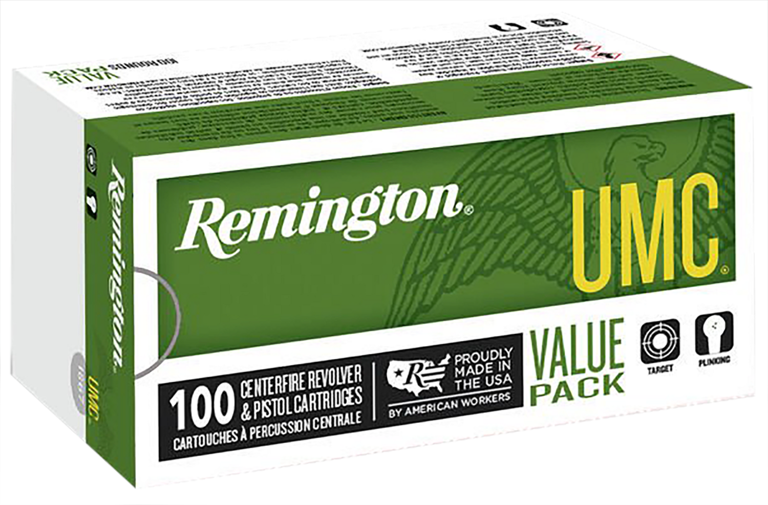 Remington Ammunition Umc, Rem 23753 L9mm1b    Umc 9mm Vp     115jhp    100/6