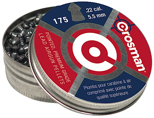 Crosman Pointed, Cros P022        22 Pointed Pellet             175