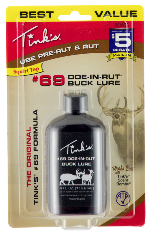 Tinks #69, Tinks W6202 #69 Doe-in-rut Lure 4oz Tinks #69, Tinks W6202 #69 Doe-in-rut Lure 4oz