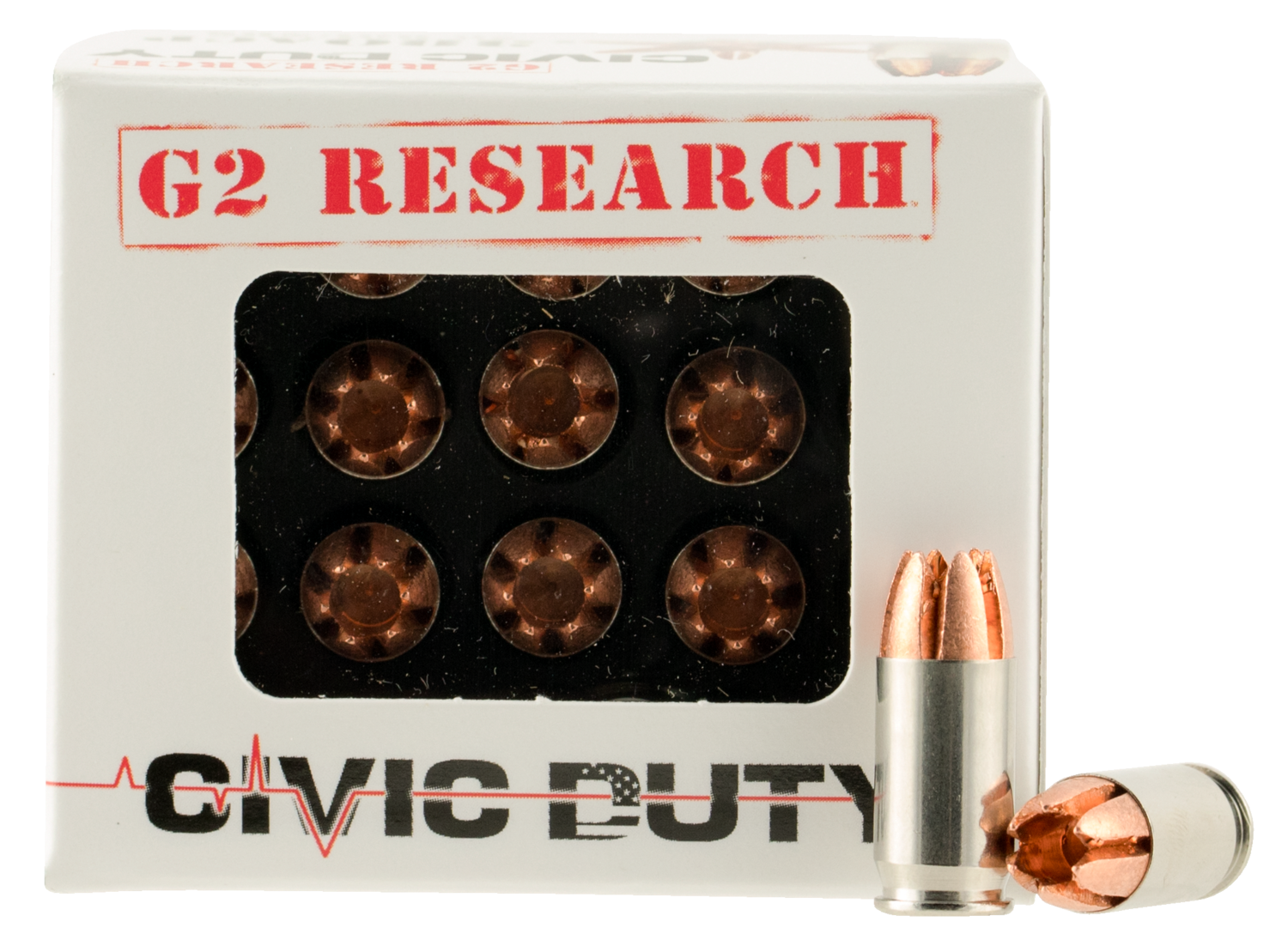 G2 Research Civic Duty, G2r        380 Acp   Civic Duty              20/25