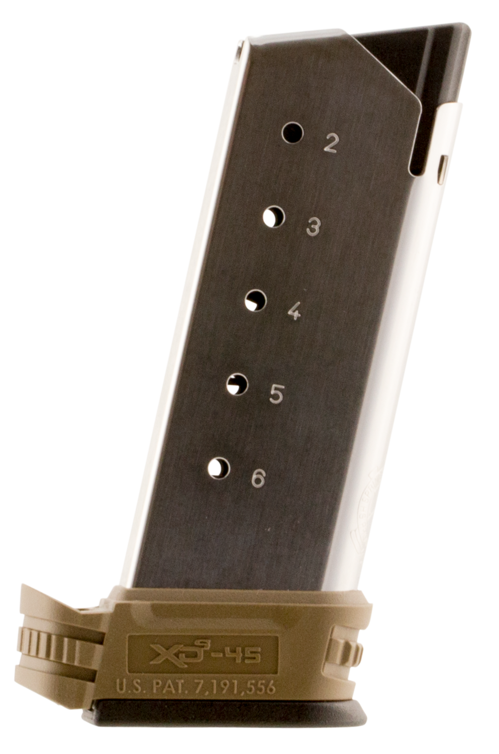 Springfield Armory Backstrap Sleeve, Spg Xds5001fde   Mag Slv Bkst 1 45 3.3  Fde