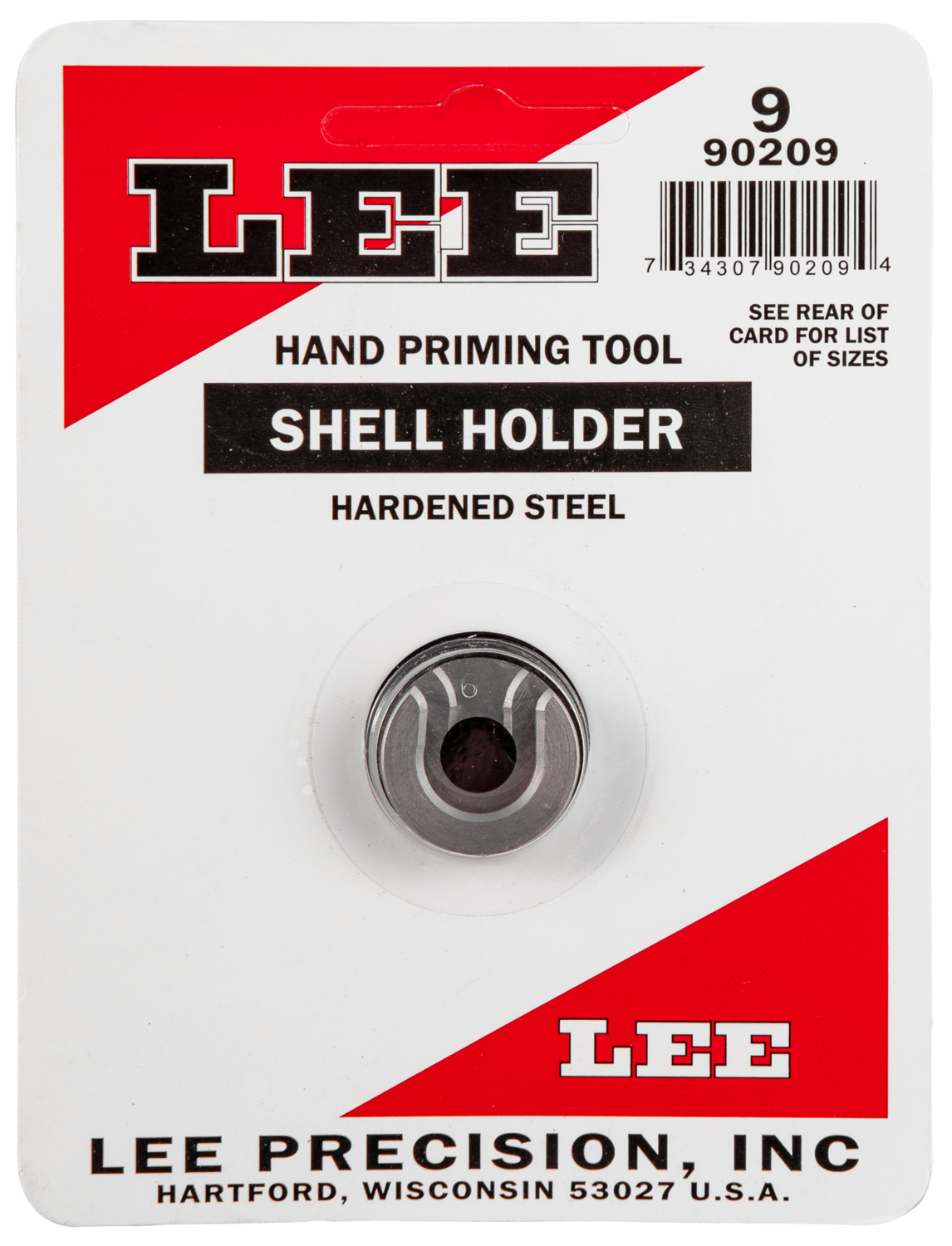 Lee Shell Holder, Lee 90209 Shell Holder #9   Ap Only