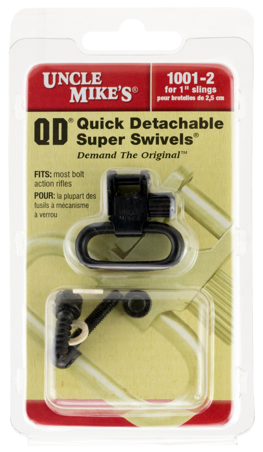 Uncle Mikes Super Swivel, Unc Mo1001-2 Sling Swivels Qd 115