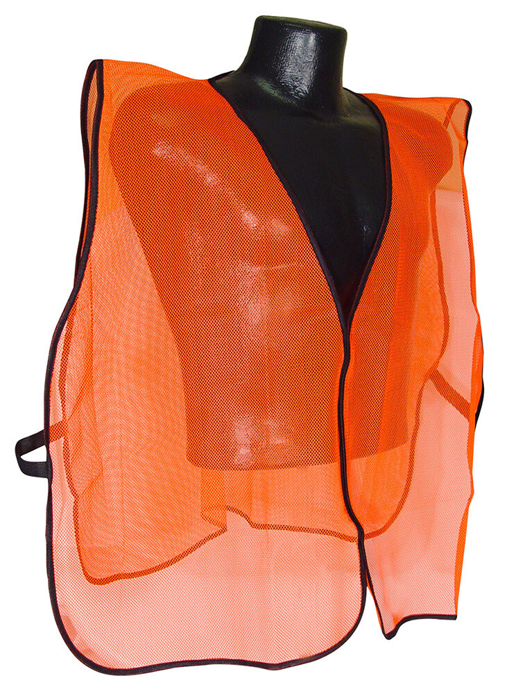 Radians Safety Vest, Rad Svo        Orange Mesh Safety Vest