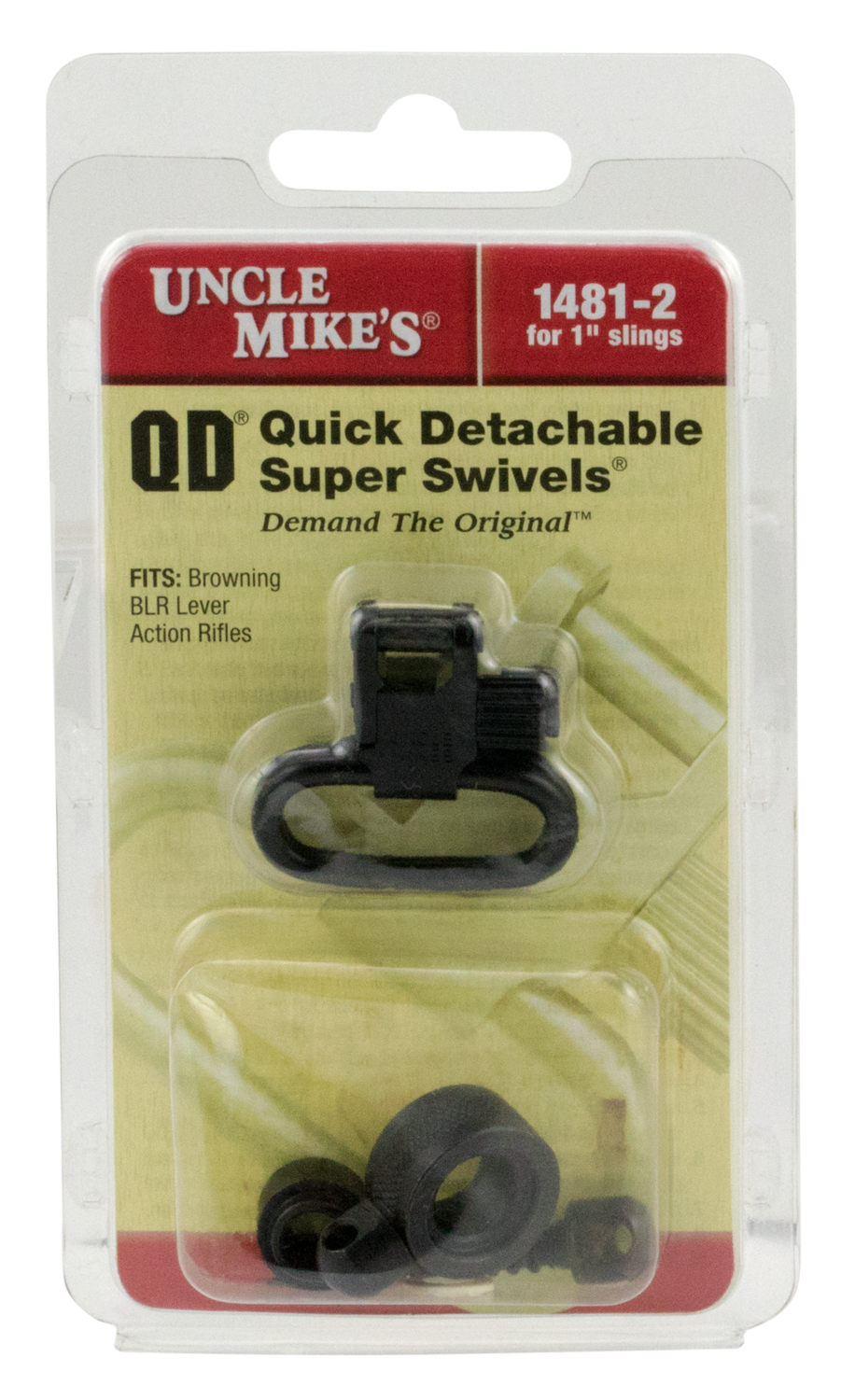 Uncle Mikes Super Swivel, Unc 1481-2 Sling Swivels Qd 115 Blr