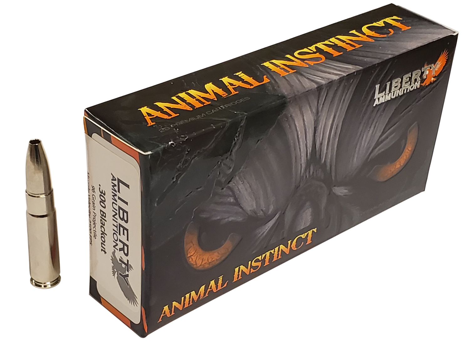 Liberty Ammunition Animal Instinct, Liberty La-ha-c-300-044    300bo  96g        20/50