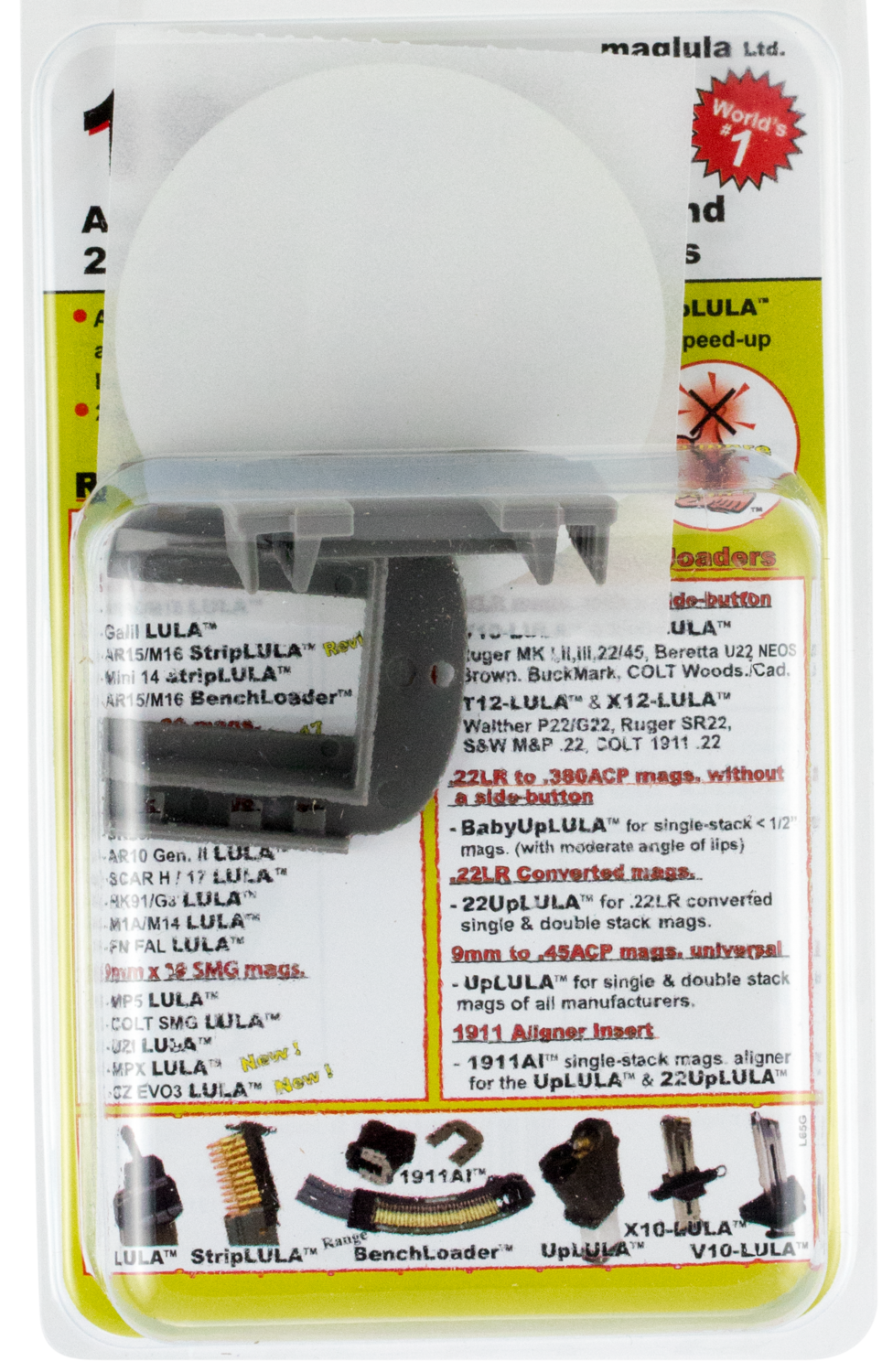 Maglula 1911a1, Lula Up65g  1911a1 Aligner Insert Single Stack