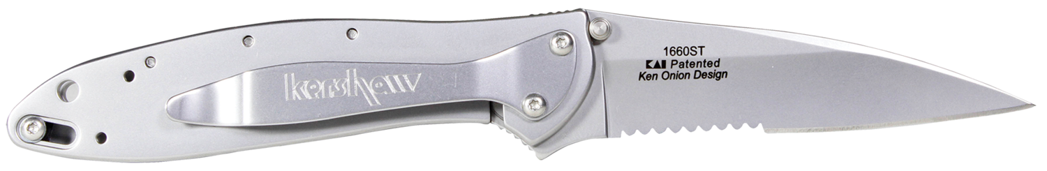 Kershaw Leek, Ker 1660st      Leek Serrated