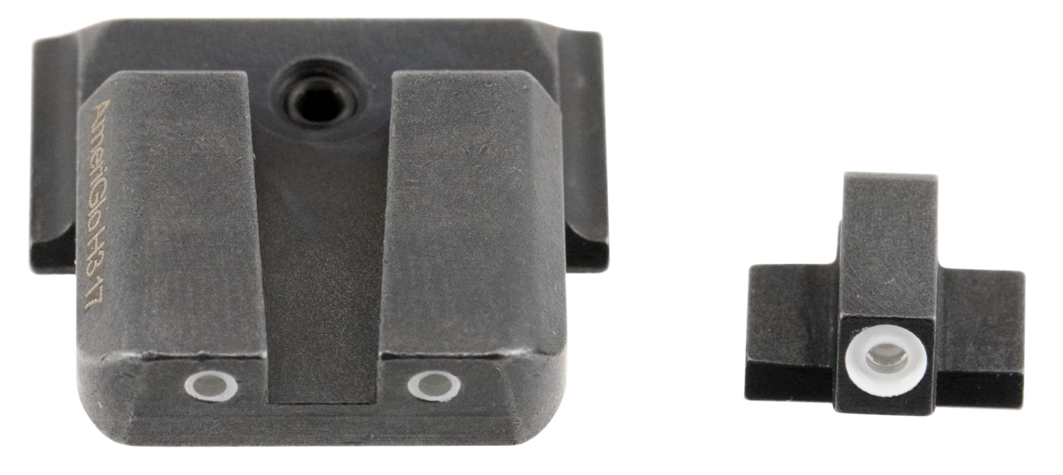 Ameriglo Classic Tritium Sight Set For Smith & Wesson M&p, Amer Sw801   Night Sts Sw M&p       3d     Grn/grn