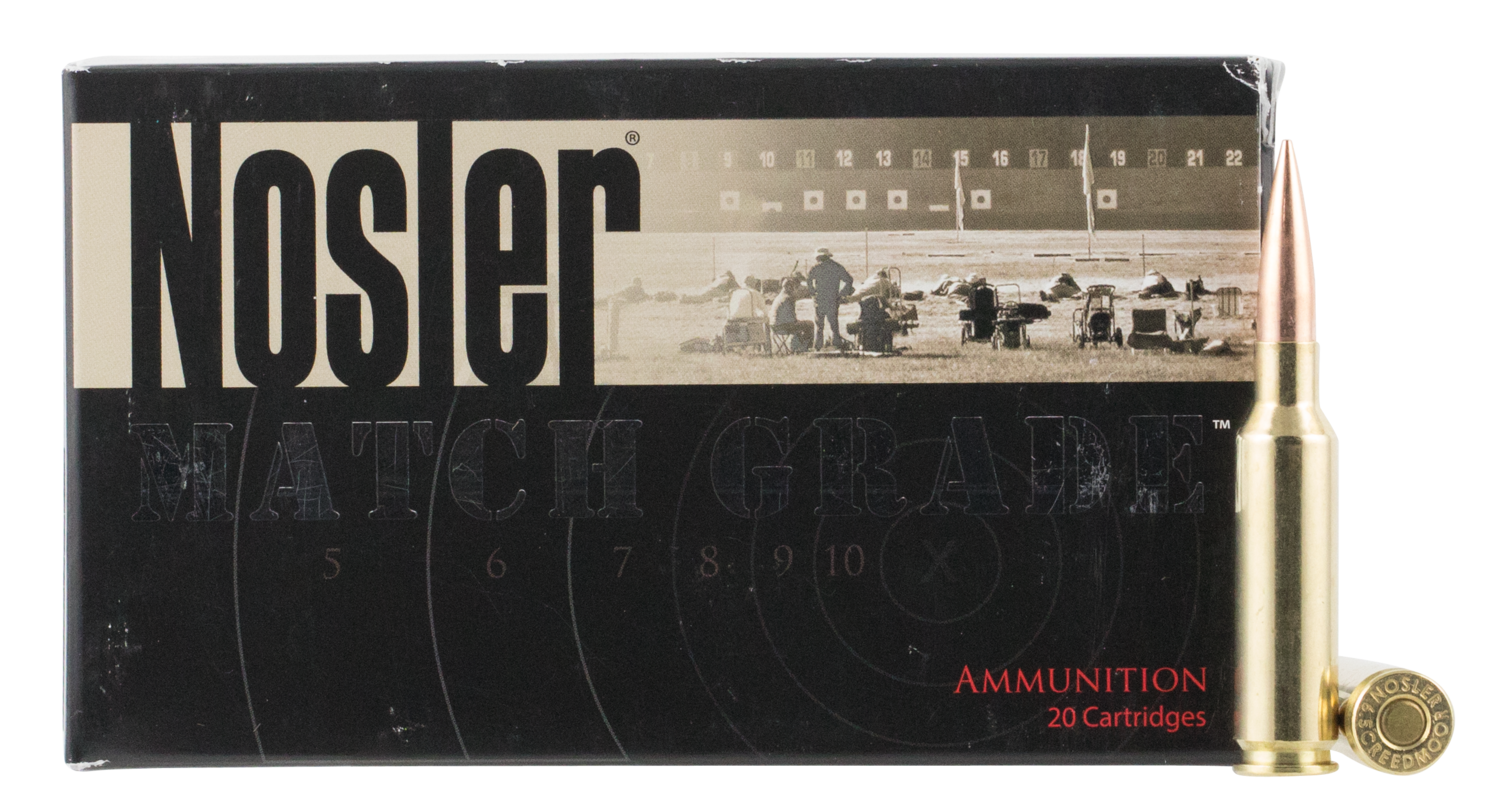Nosler Match  Grade Rdf, Nos 60115        6.5crd   140 Rdf Hpbt       20/10