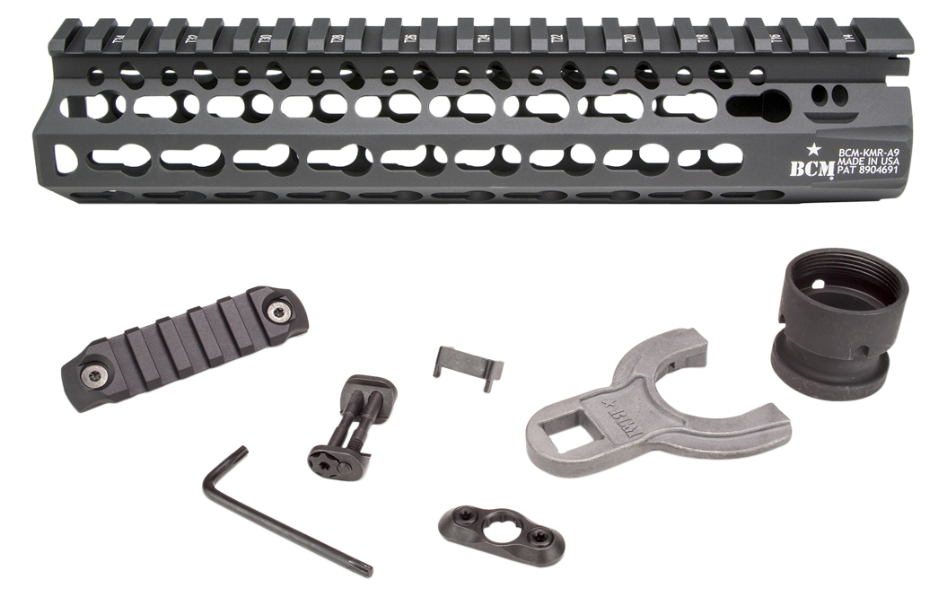 Bravo Kmr Alpha, Bcm Kmr-a9-556-bk    Kmod Rail Alpha 9         Blk