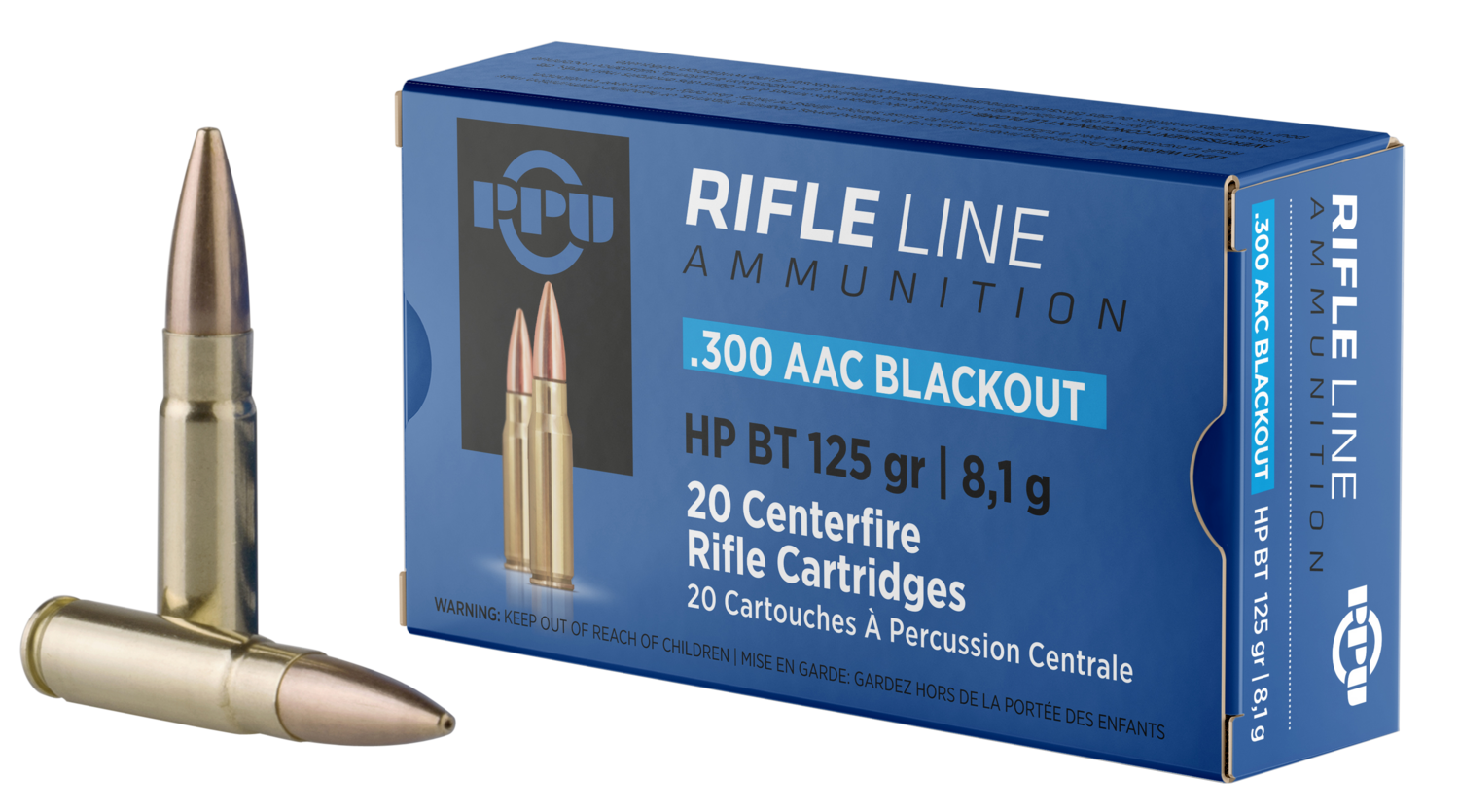 Ppu Standard Rifle, Ppu Pp300bh     300bo       125 Hpbt         20/50