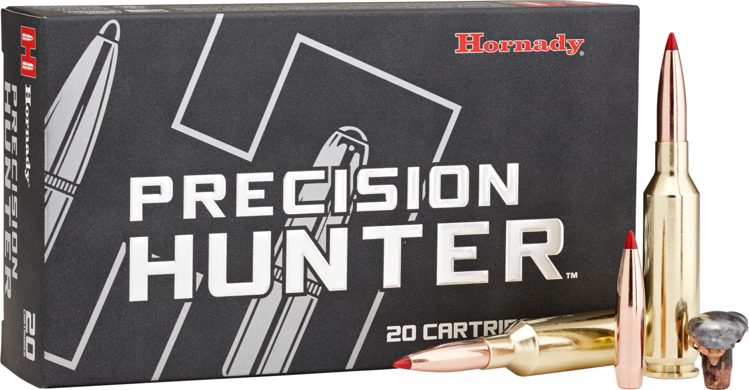 Hornady Precision Hunter, Horn 81621  Prcsn Hunt 6.5 Prc   143 Eld-x   20/10