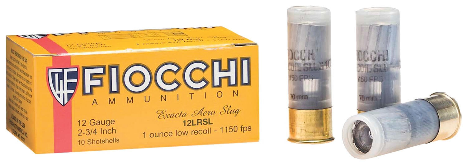 Fiocchi Defense Dynamics, Fio 12lrslug  12 2.75 1oz   Slug             10/25