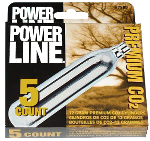 Daisy Powerline, Daisy 997580-611      7580 Co2 Cylinders       5pk
