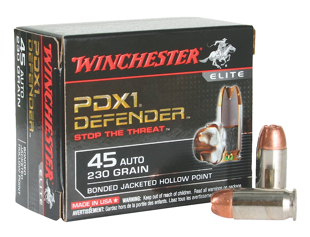 Winchester Ammo Pdx, Win S45pdb    45       230 Pdx               20/10