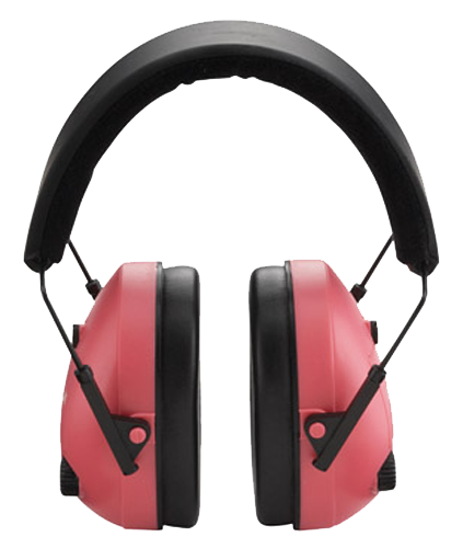 Champion Targets Electronic Muffs, Champ 40975      Elec Muffs Pink