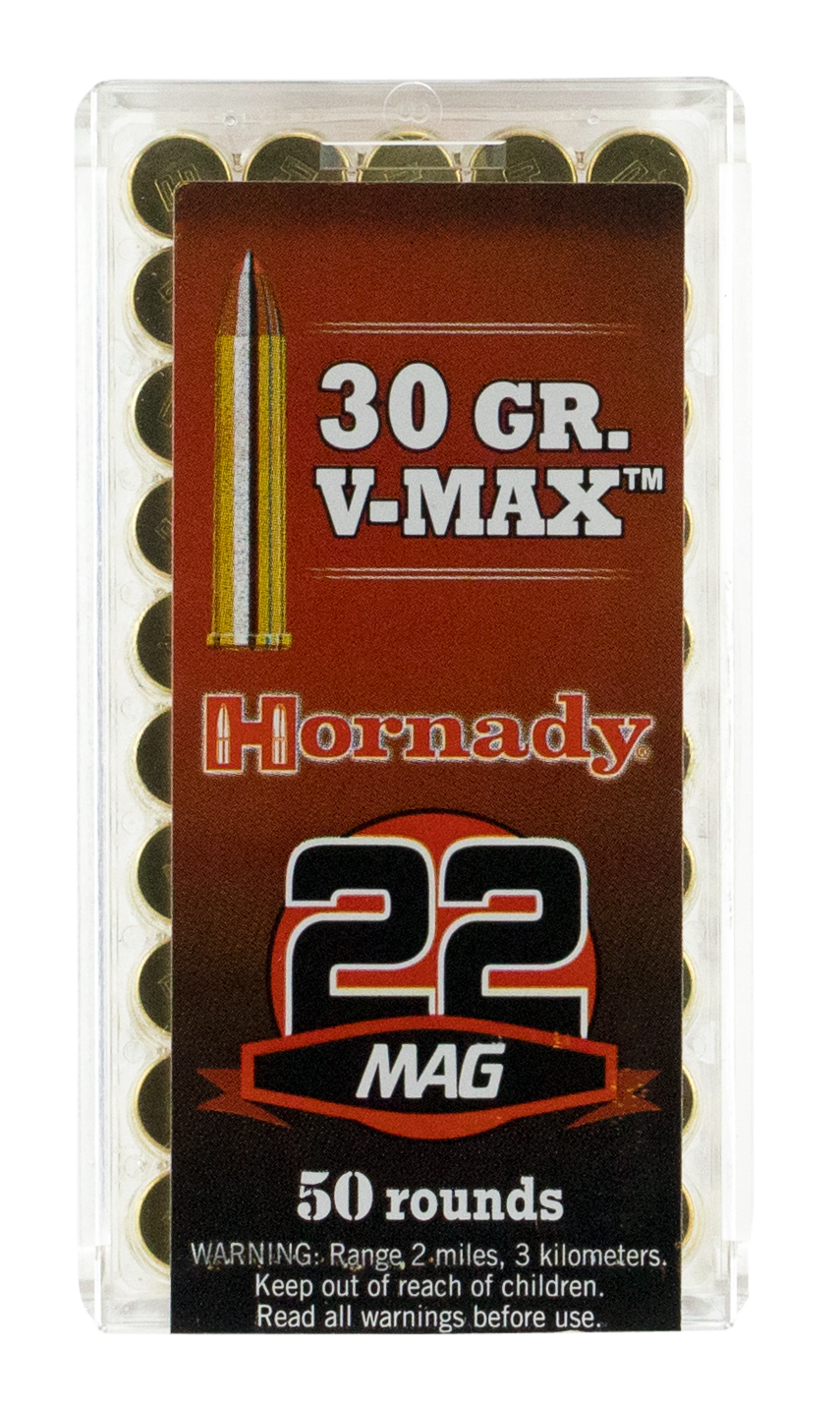 Hornady Varmint Express, Horn 83202  Var Express  22wmr  30 Vmax      50/40