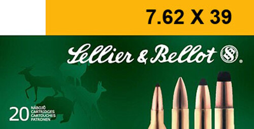 Sellier & Bellot Rifle, S&b Sb76239a       7.62x39 123 Fmj           20/30