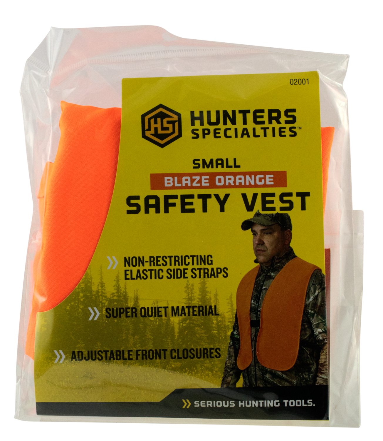 Hunters Specialties Safety Vest, Hs 02001             Super Quiet Youth Safety Vest