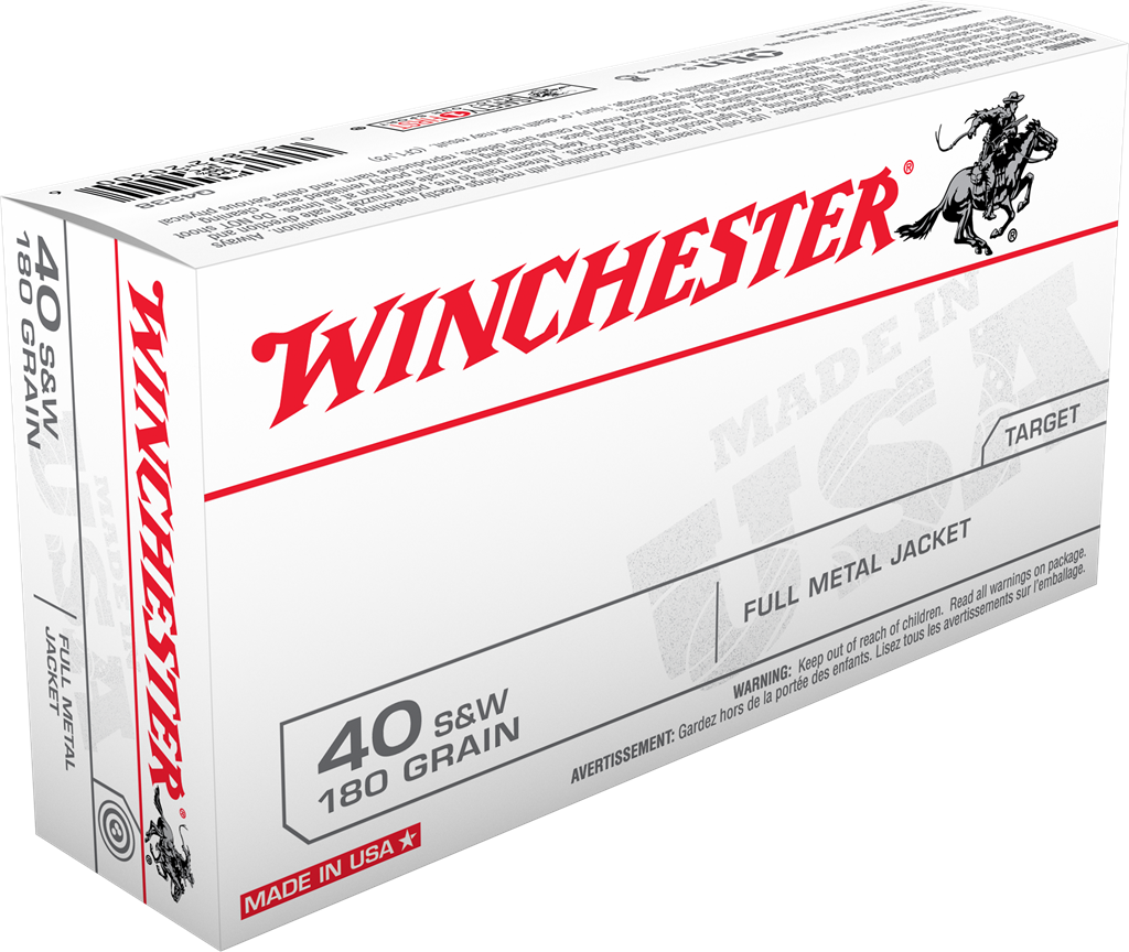 Winchester Ammo Usa, Win Q4238     40s        180 Fmj             50/10