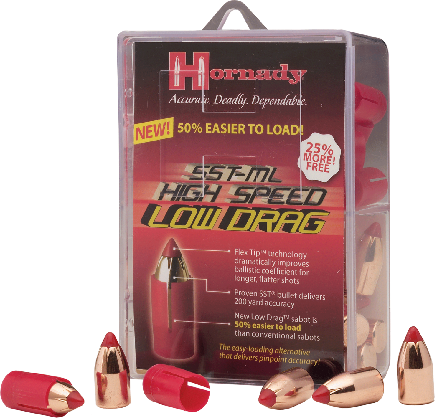 Hornady Monoflex Ml, Horn 67274 50cal Low Drag Sab/bul 250 Monflx 20/10