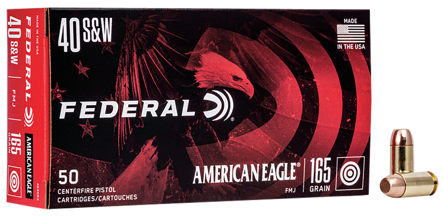 Federal American Eagle, Fed Ae40r3       40        165 Fmj           50/20