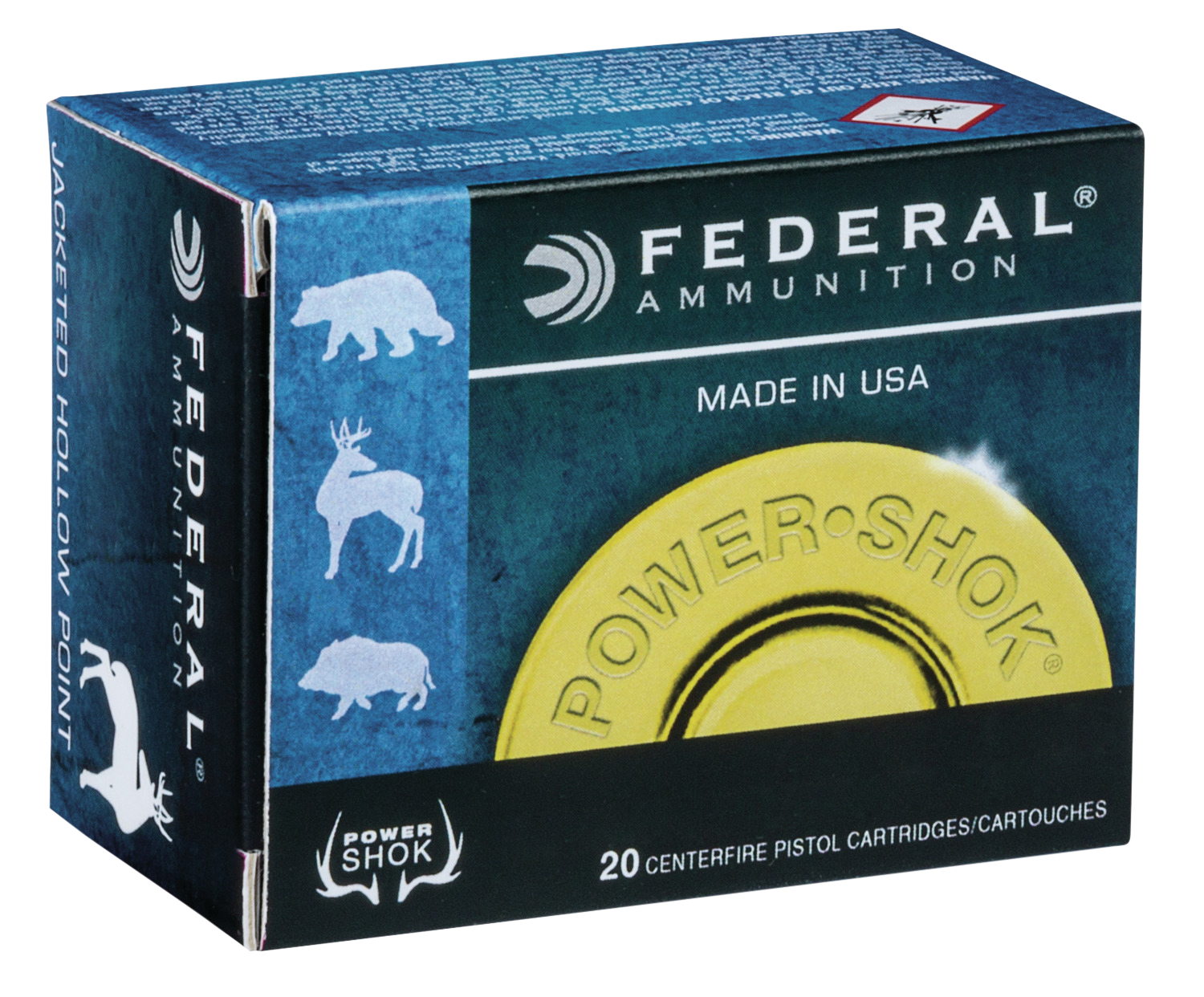 Federal Power-shok, Fed C44a         44mg      240 Jhp           20/25