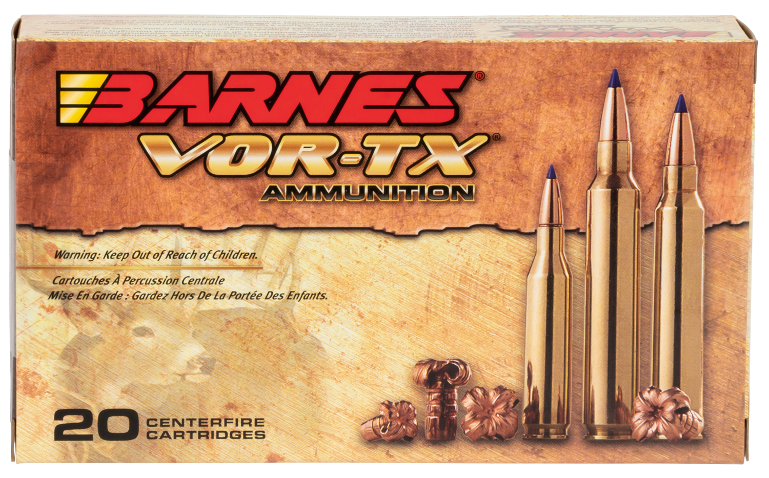 Barnes Bullets Vor-tx, Brns 21538 Bb300wm3    300win    180 Ttsx Bt 20/10
