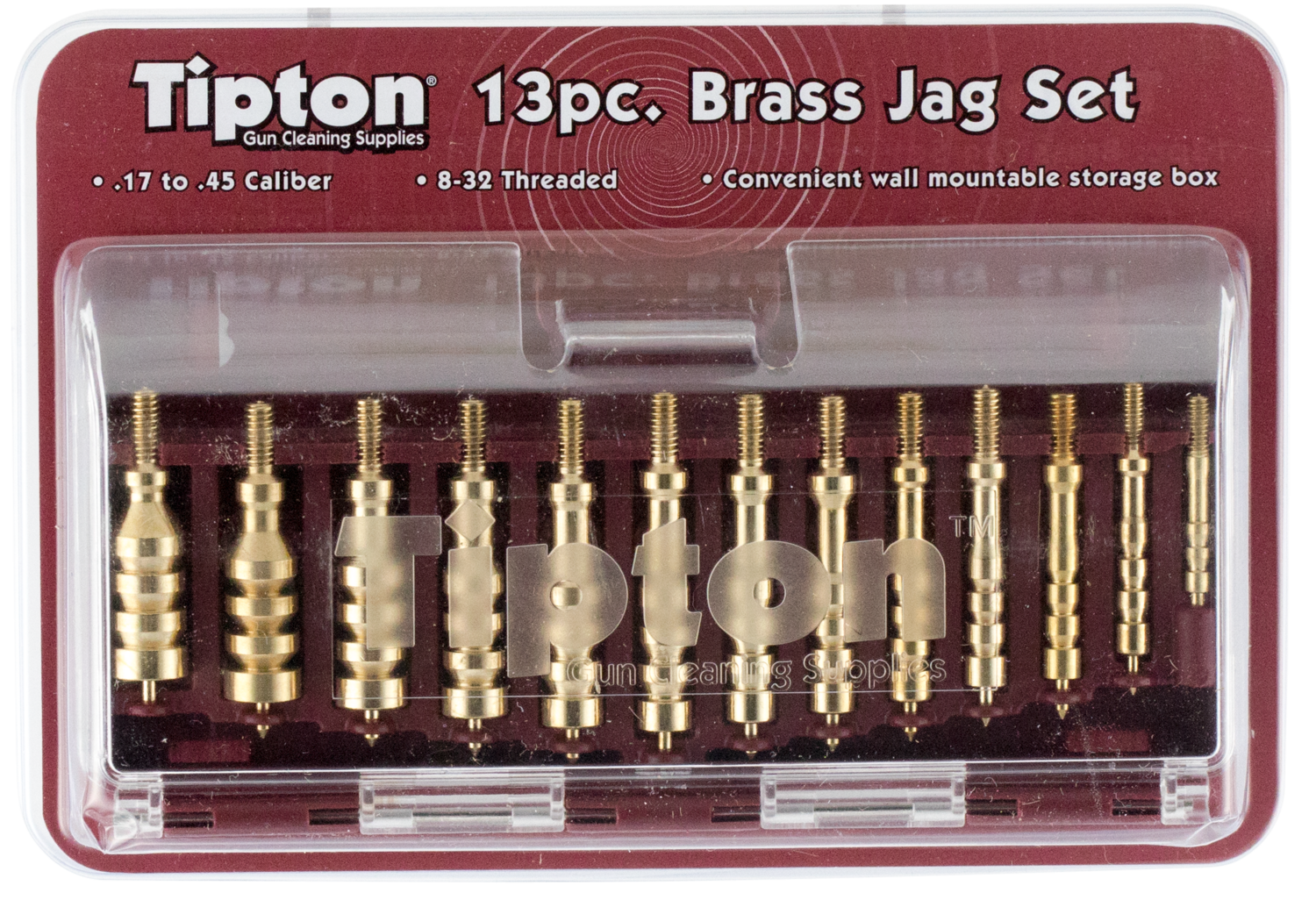Tipton Jag Set, Tipton 749245  12pc Brass Cln Jag Set