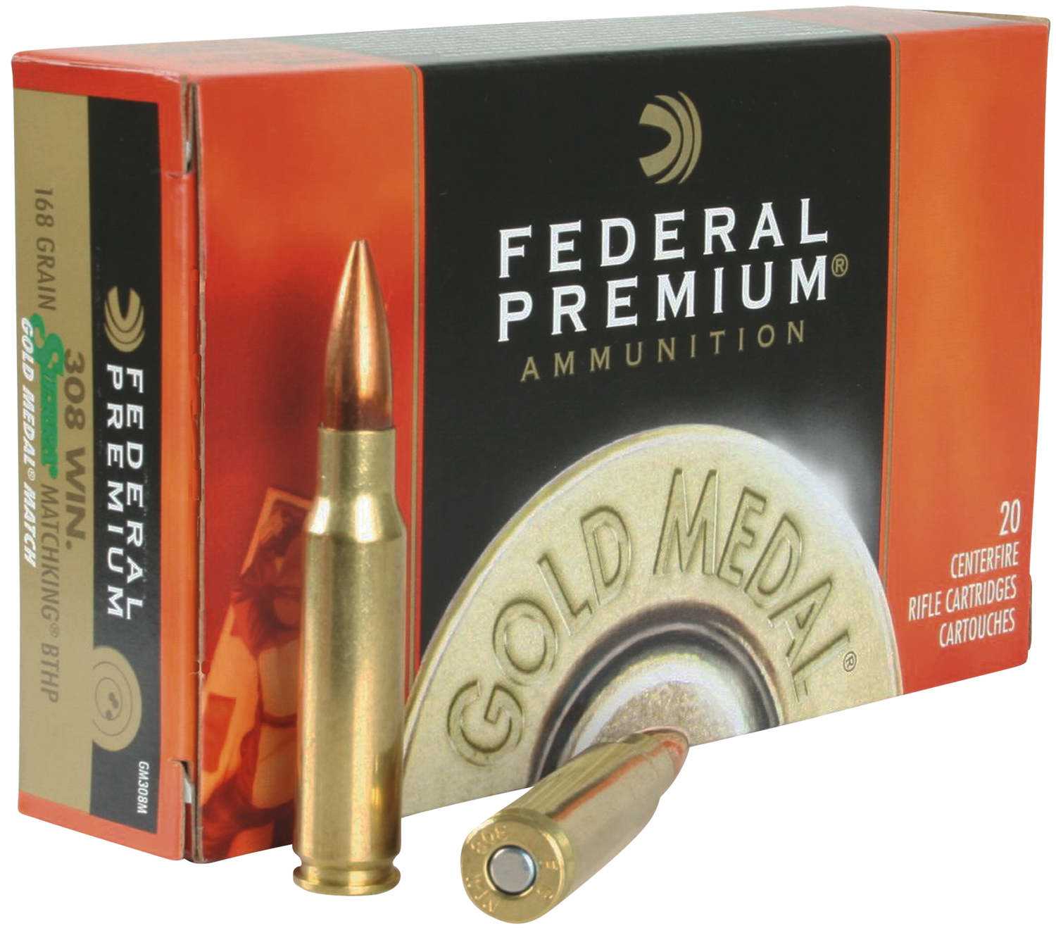 Federal Premium, Fed Gm308m         308     168 Bthp          20/10